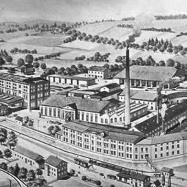 Nestler & Breitfeld GmbH in Erla (Erlhammer) about 1910